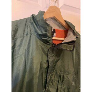VINTAGE BUM‎ EQUIPMENT MEN’S Sz XL  SLEEVELESS LINED VEST GREEN 3 POCKETS